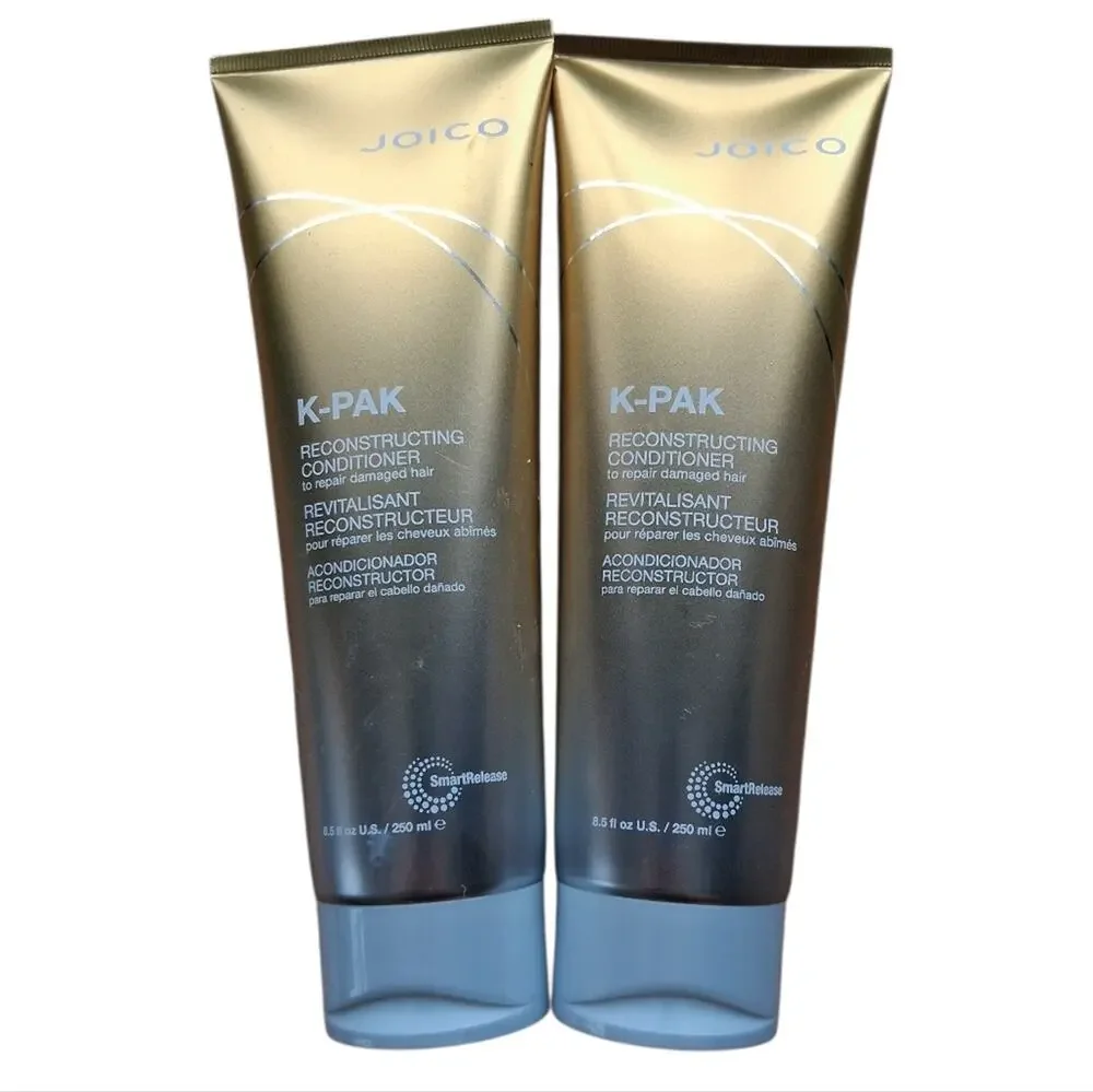 NWT Joico K-Pak Reconstructing Conditioner Full Size 8.5 Fl Oz Each Set Of 2